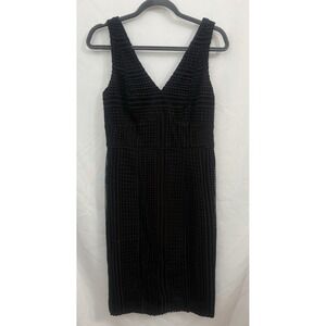 Maeve by Anthropologie Taleen Black Lace Cocktail Dress Womens Size 6 Sleeveless